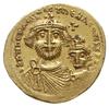solidus 616-625, Konstantynopol; Aw: Popiersia obu cesarzy na wprost, ddNN HERACLIЧS ET HERA CONST..