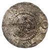 denar lub naśladownictwo denara Henryka II (1002-1024), nieokreślona mennica; Aw: Głowa z najeżony..