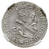 szóstak 1599, Malbork, mała głową króla; Kop. 1246 (R1); piękna moneta w pudełku NGC z notą MS 62