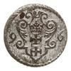 denar 1596, Gdańsk, małe cyfry daty; CNG 145.VII, Kop. 7462 (R2); pięknie zachowany