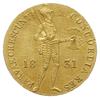 dukat 1831, Warszawa, odmiana z kropką przed pochodnią; złoto 3.48 g; Plage 269, Bitkin 1, H-Cz. 3..