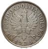 5 złotych 1925, Warszawa, Konstytucja” - odmiana 81 perełkowa i ze znakiem mennicy; srebro 24.83 g..