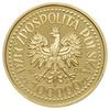 100.000 złotych 1991, Warszawa, Jan Paweł II na tle ołtarza, PRÓBA; złoto 15.54 g; Parchimowicz P...