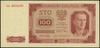 100 złotych 1.07.1948; seria GG, numeracja 89362
