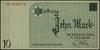 Der aelteste der Juden in Litzmannstadt; 10 marek 15.05.1940; numeracja 429978, papier bez znaku w..