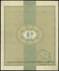 bon towarowy 20 dolarów 1.01.1960; seria Dh, numeracja 0022297, z klauzulą i stemplem banku na str..