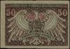 Bank dla Polski Zachodniej; 50 marek, ważne do 31.12.1919; Lucow 535 (R7), Jabł. 3299 (R8); parokr..