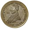 ks. Antoni Fijałkowski metropolita warszawski - medal na pamiątkę śmierci w 1861 r., Aw: Popiersie..