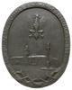 medal jednostronny z okazji proklamacji Królestwa Polskiego 1916 r. sygnowany JT (prawdopodobnie J..