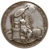 medal z życzeniem zawarcia pokoju w czasie Trzeciej Wojny Śląskiej wybity w 1761 r., sygnowany Joh..