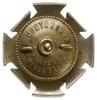 oficerska odznaka pamiątkowa 7 Pułku Piechoty Legionów - CHEŁM, jednoczęściowa, wykonana z tombaku..