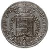 Brabancja; patagon 1698, Antwerpia; Dav. 4498, Delm 349 (R); srebro 28.01 g, rzadki rocznik