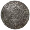 talar 1568, Goslar; z tytulaturą cesarza Maksymiliana II; Dav. 9052, Welter 396; srebro 28.46 g, n..