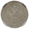 połtina 1859 СПБ ФБ, Petersburg; Bitkin 97, Adrianov 1859б; moneta w pudełku firmy NGC z oceną MS6..