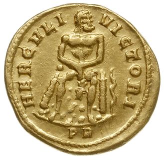 aureus 287, Rzym; Aw: Popiersie cesarza w prawo,