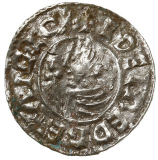 denar typu crux, 991-997, mennica York, mincerz Arncetel