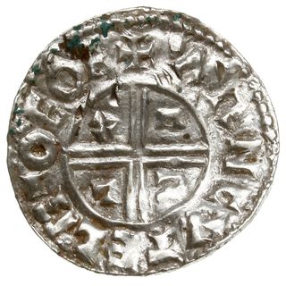 denar typu crux, 991-997, mennica York, mincerz Arncetel