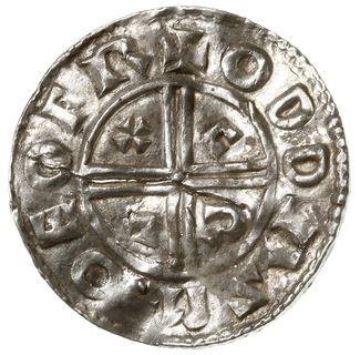 denar typu crux, 991-997, mennica York, mincerz Oda