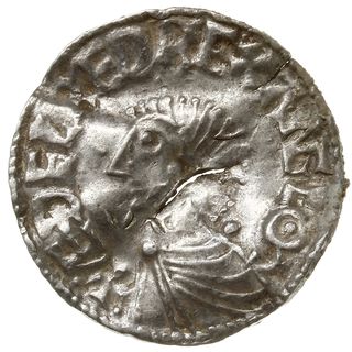 denar typu long cross, 997-1003, mennica Londyn, mincerz Eadwold
