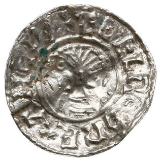 denar typu small cross, 1009-1017, mennica Londyn, mincerz Eadwerd