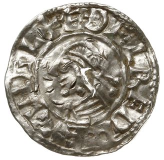 denar typu small cross, 1009-1017, mennica Londyn, mincerz Eadwold