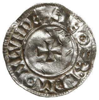 denar typu small cross, 1009-1017, mennica Londyn, mincerz Leofred