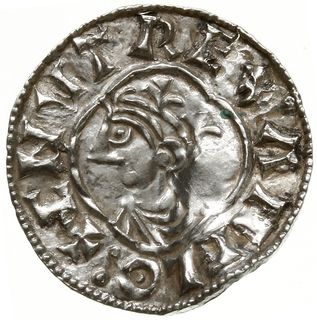 denar typu quatrefoil, 1018-1024, mennica Londyn, mincerz Eadnoth
