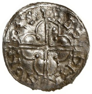 denar typu quatrefoil, 1018-1024, mennica Winchester, mincerz Godman