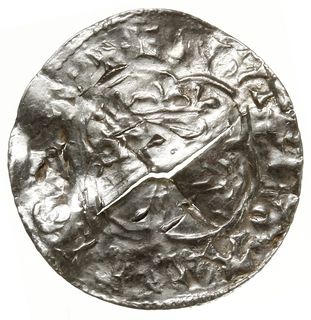 denar typu quatrefoil, 1018-1024, mennica Winche