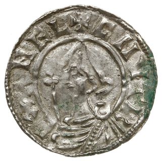 denar typu pointed helmet, 1024-1030, mennica York, mincerz Toca
