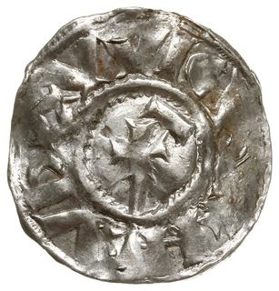denar 936-954, Langres; Aw: Monogram RX, HLVDOVV