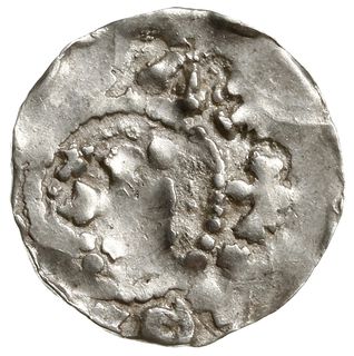 denar ok. 1020-1030; Aw: Popiersie w prawo, napi