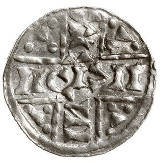 denar 1018-1026, Ratyzbona, mincerz Aza