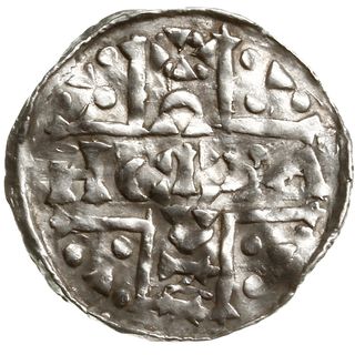 denar 1018-1026, Ratyzbona, mincerz Conja