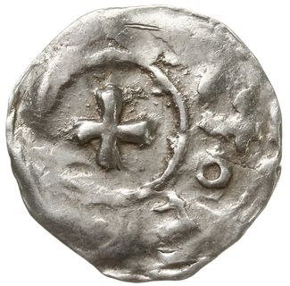 denar; Aw: Krzyż, wokoło napis; Rw: Krzyż, wokoł