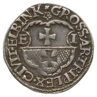 trojak 1537, Elbląg