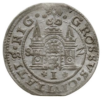 grosz 1582, Ryga; odmiana z końcówką L; Gerbasze