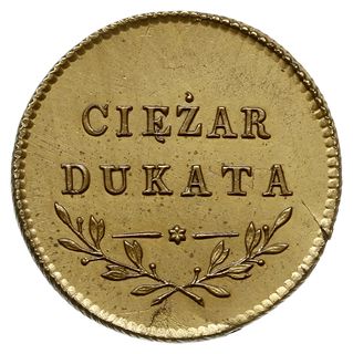 ciężarek dukata bez daty (1811-1827) IB, Warszawa