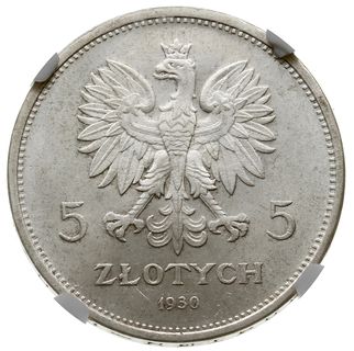 5 złotych 1930, Warszawa; 100. rocznica Powstani