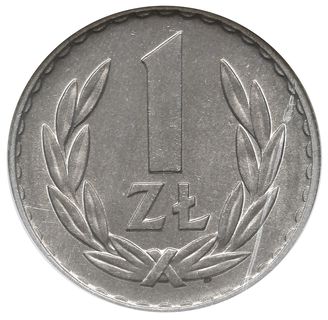 1 złoty 1968, Warszawa; Parchimowicz 213e; monet