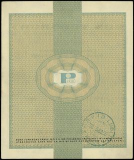 20 dolarów 1.01.1960; seria Dh, numeracja 002229