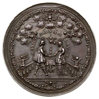 medal zaślubinowy autorstwa Sebastiana Dadlera, ok. 1629 r.