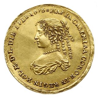 medal z okazji koronacji Marii Kazimiery w 1676 