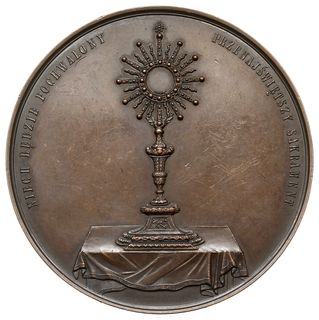 medal nieznanego autora z 1888 r. wybity na 200. rocznicę poświęcenia kościoła św. Kazimierza w Warszawie
