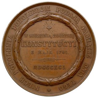 medal z 1891 r. autorstwa L. Ch. Lauera z Norymb