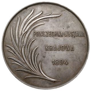 medal autorstwa Cypriana Godebskiego i Henri Nocq’a z 1894 wybity z okazji Powszechnej Wystawy Krajowej  we Lwowie