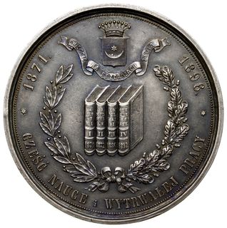 medal autorstwa K. Bartoszewicza z 1896 r. wybit