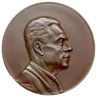 medal autorstwa Wincentego Wabińskiego z 1925 r, wybity na 50-lecie twórczości Ludwika Solskiego