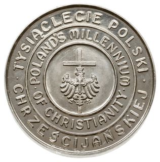 medal wydany w USA w 1966 r. z okazji tysiąclecia Polski