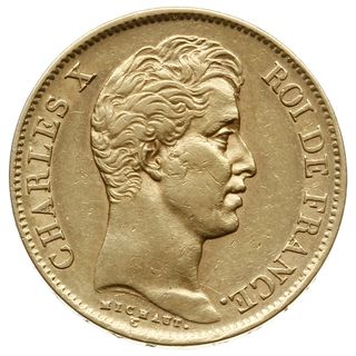 40 franków 1830 A, Paryż; Gad. 1105, Fr. 547; zł